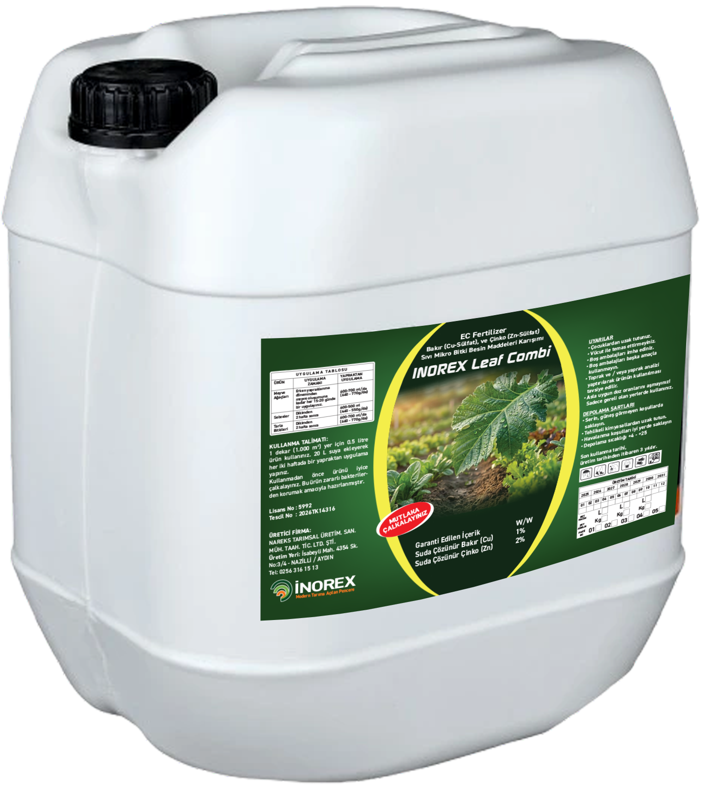 INOREX LEAF COMBI (Blad- en Worteldompeling)